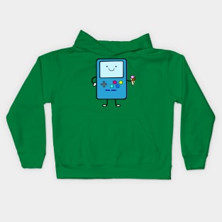 Ice cream lover video game Kids Hoodie